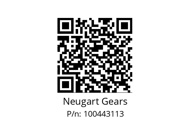   Neugart Gears 100443113