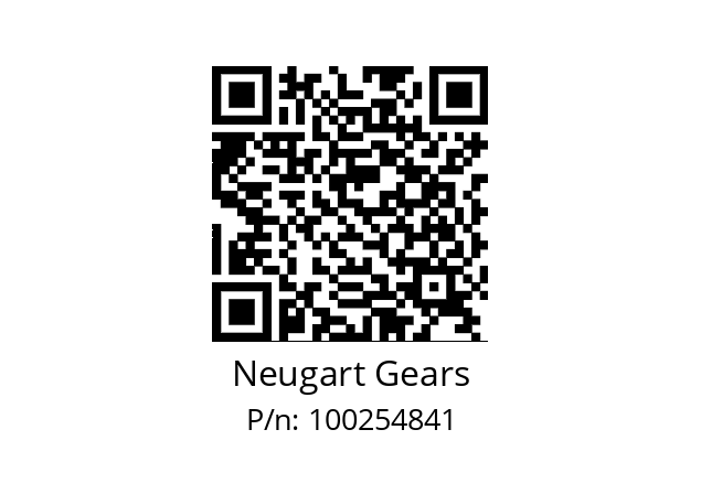   Neugart Gears 100254841