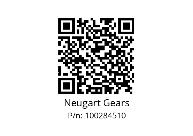   Neugart Gears 100284510