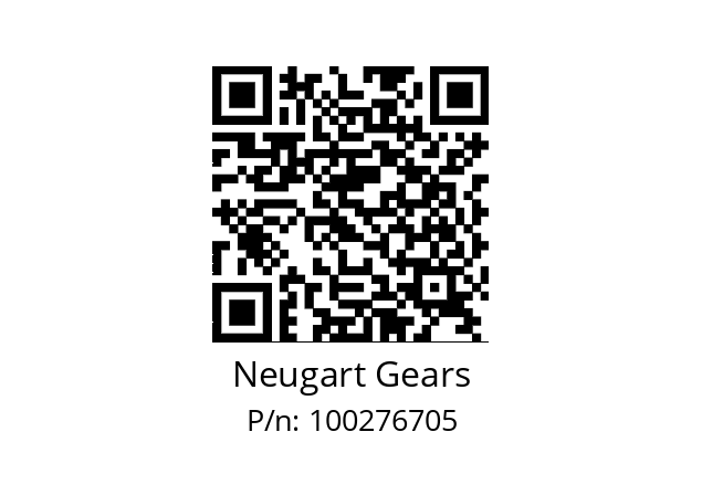   Neugart Gears 100276705