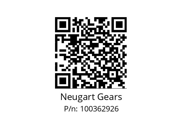   Neugart Gears 100362926