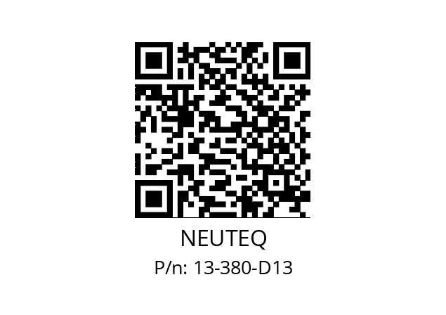   NEUTEQ 13-380-D13