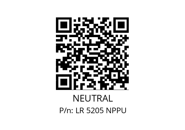   NEUTRAL LR 5205 NPPU