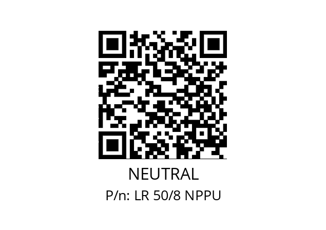   NEUTRAL LR 50/8 NPPU