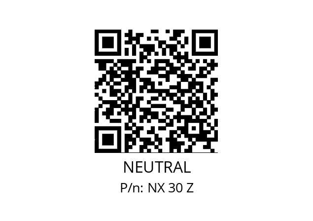   NEUTRAL NX 30 Z