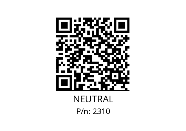   NEUTRAL 2310