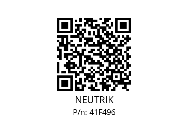   NEUTRIK 41F496