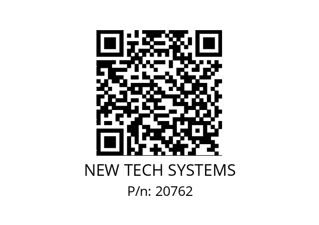   NEW TECH SYSTEMS 20762