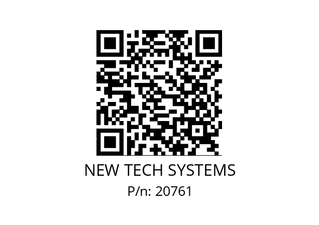   NEW TECH SYSTEMS 20761