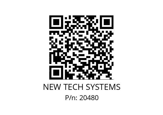   NEW TECH SYSTEMS 20480