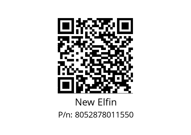   New Elfin 8052878011550