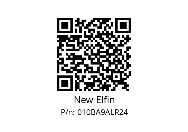   New Elfin 010BA9ALR24