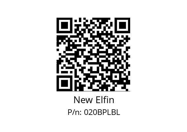   New Elfin 020BPLBL