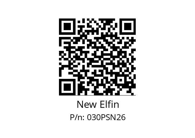   New Elfin 030PSN26