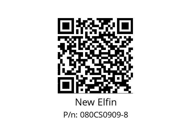   New Elfin 080CS0909-8