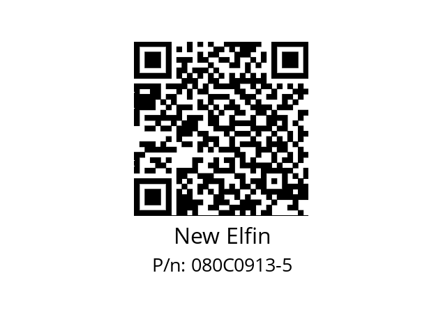   New Elfin 080C0913-5