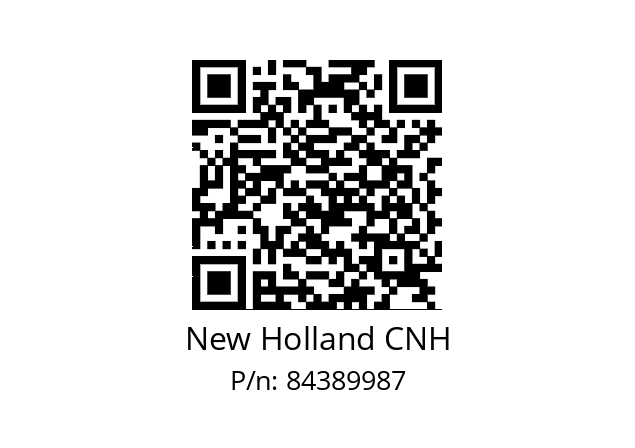   New Holland CNH 84389987