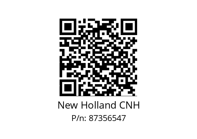   New Holland CNH 87356547