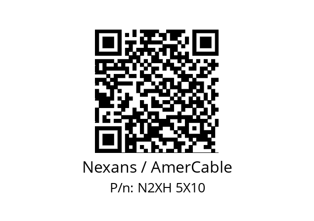   Nexans / AmerCable N2XH 5X10