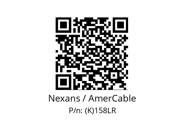   Nexans / AmerCable (K)158LR