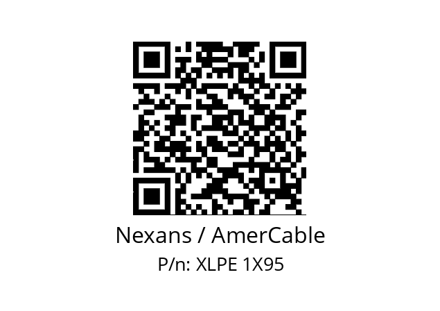   Nexans / AmerCable XLPE 1X95