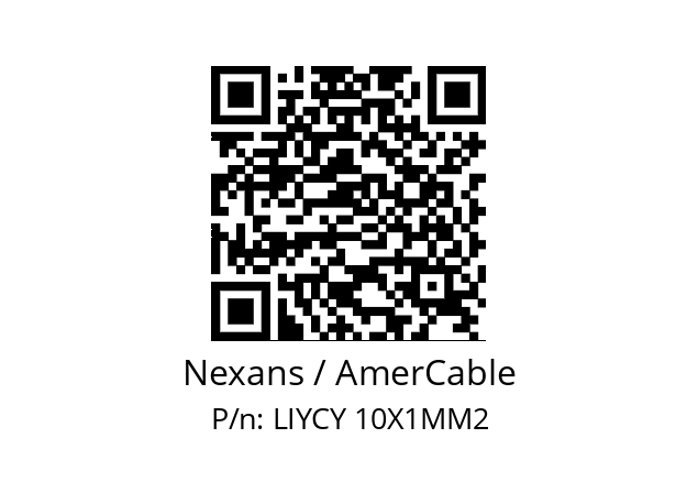   Nexans / AmerCable LIYCY 10X1MM2