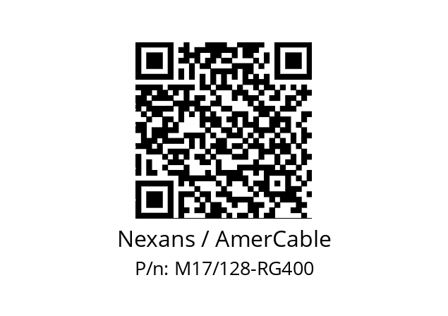   Nexans / AmerCable M17/128-RG400