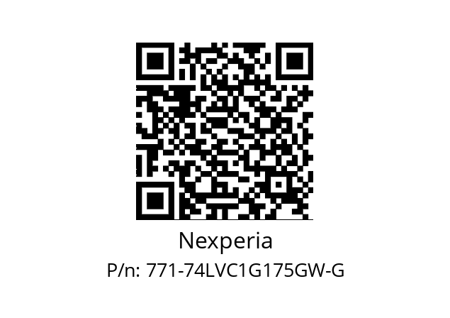   Nexperia 771-74LVC1G175GW-G