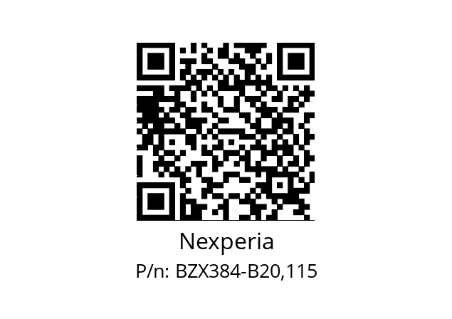   Nexperia BZX384-B20,115