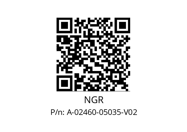   NGR A-02460-05035-V02