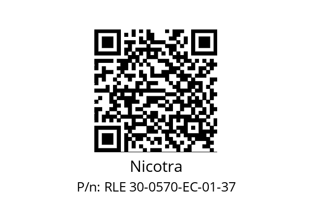   Nicotra RLE 30-0570-EC-01-37