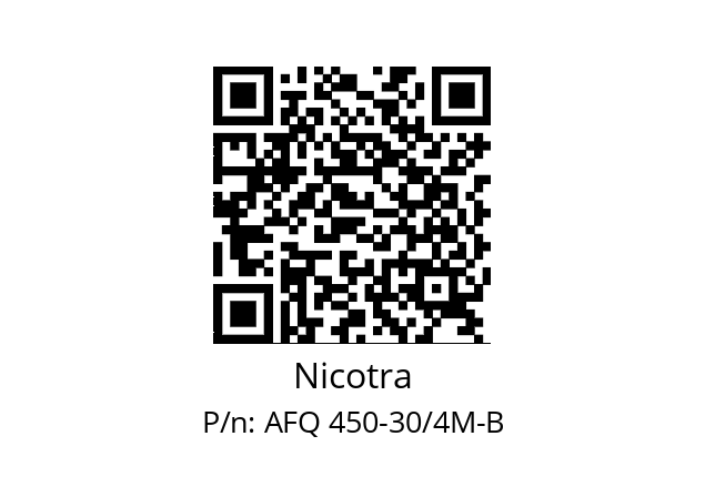   Nicotra AFQ 450-30/4M-B