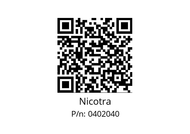   Nicotra 0402040