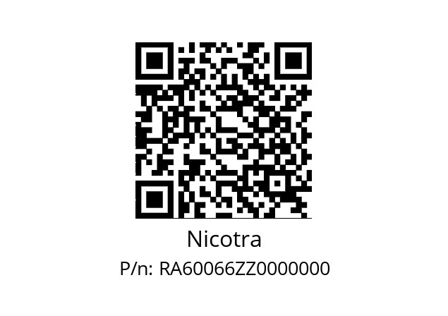   Nicotra RA60066ZZ0000000