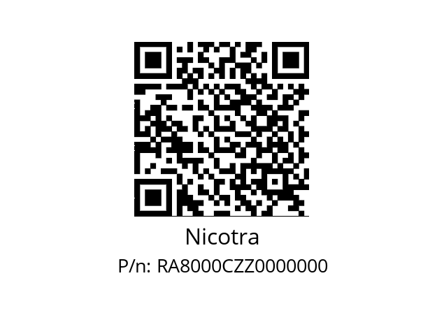   Nicotra RA8000CZZ0000000