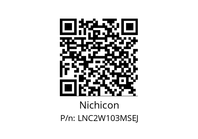   Nichicon LNC2W103MSEJ