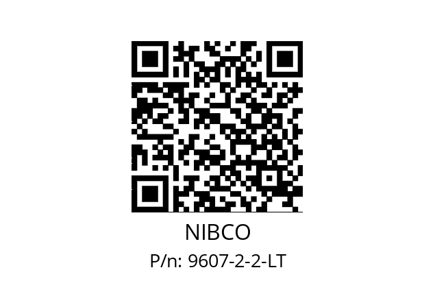   NIBCO 9607-2-2-LT