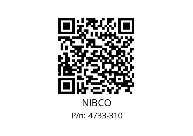   NIBCO 4733-310