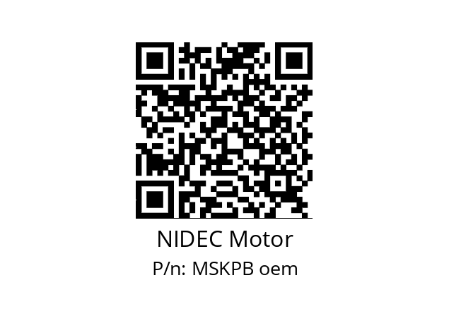   NIDEC Motor MSKPB oem