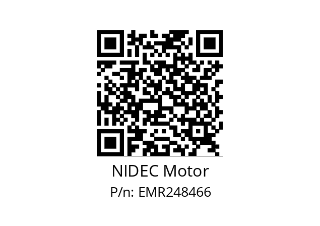   NIDEC Motor EMR248466