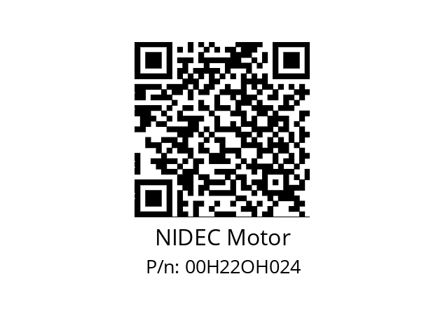   NIDEC Motor 00H22OH024