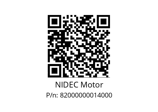   NIDEC Motor 82000000014000