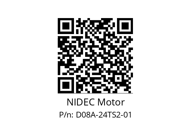   NIDEC Motor D08A-24TS2-01