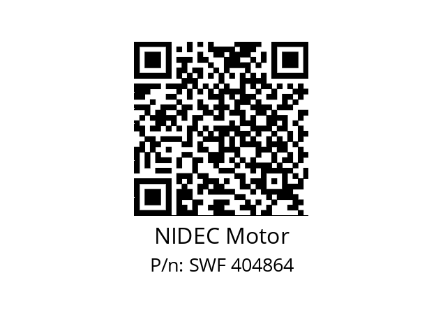   NIDEC Motor SWF 404864