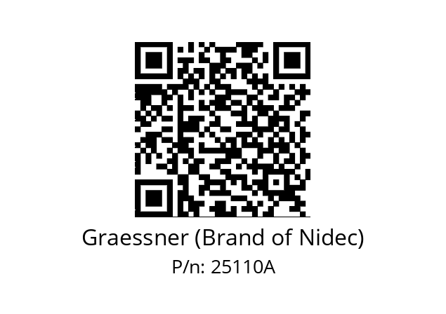   Graessner (Brand of Nidec) 25110A