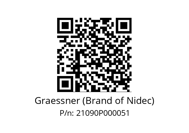   Graessner (Brand of Nidec) 21090P000051