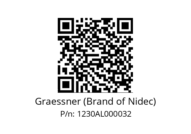   Graessner (Brand of Nidec) 1230AL000032