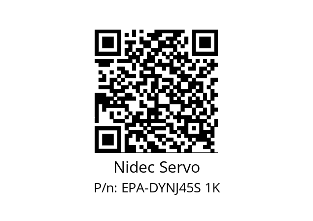   Nidec Servo EPA-DYNJ45S 1K