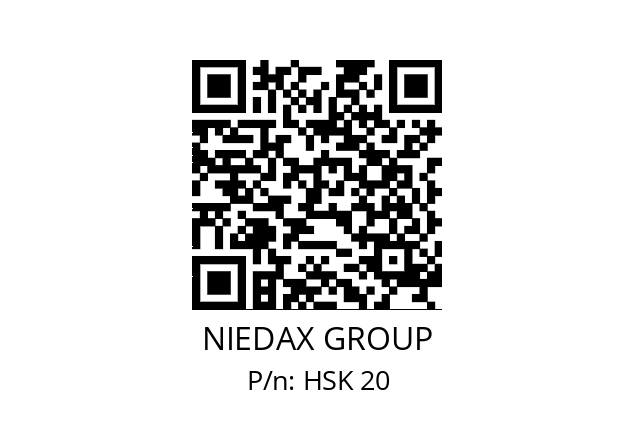   NIEDAX GROUP HSK 20