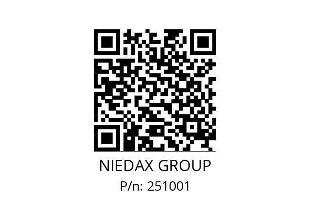   NIEDAX GROUP 251001